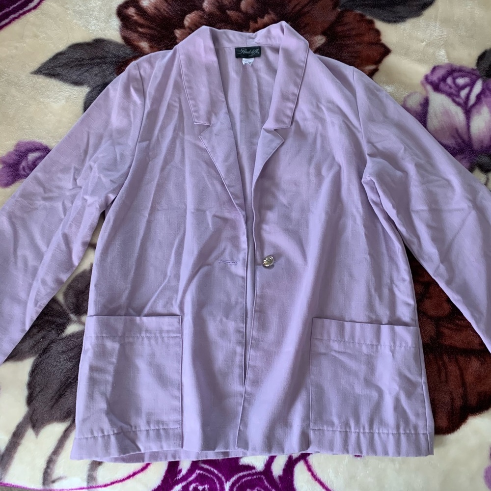 Radcliffe vintage lavender oversized blazer